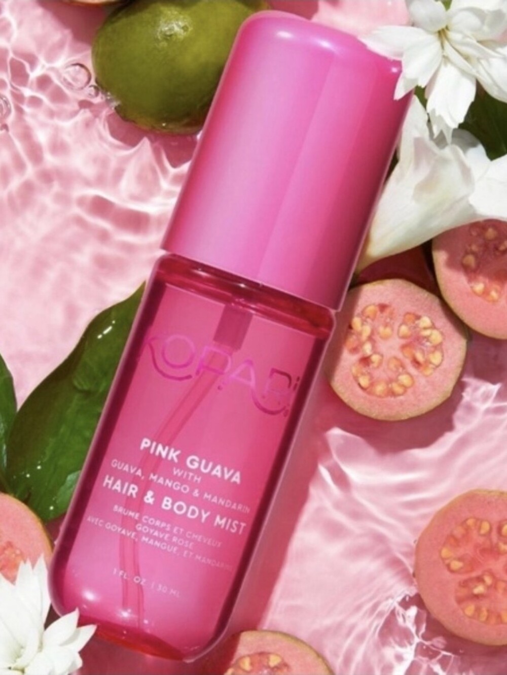 Kopari Pink Guava Hair & Body Mist